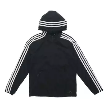 Куртка Adidas Windbreaker 3S Black, Черный