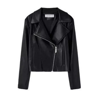 Куртка Adolfo Dominguez Recycled Polyester Biker, черный