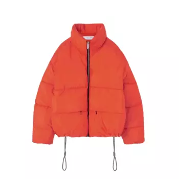 Куртка Adolfo Dominguez Recycled Polyester Padded Bomber, оранжевый