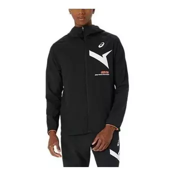 Куртка aim trg сухая ткань толстовка куртка Asics, черный