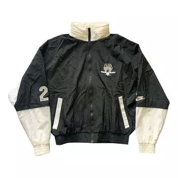 Куртка Air Jordan Air AJ9 Woven Colorblock Hooded Jacket Black, черный