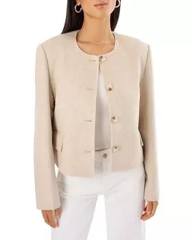 Куртка Алессия LAMARQUE, коричневый/бежевый