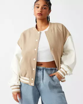 Куртка Alexandra Jacket Light Taupe Steve Madden, коричневый