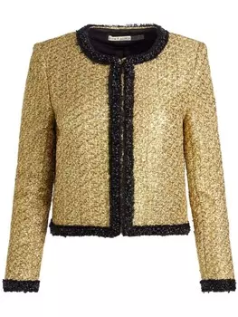 Куртка alice + olivia landon, золотой