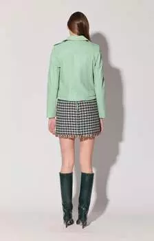 Куртка Allison, фисташковый цвет - кожа Walter Baker, фисташковый