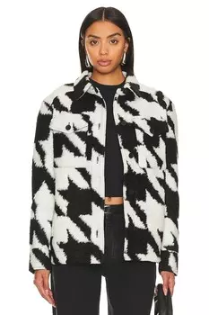 Куртка ALLSAINTS Rosey Mono, цвет Black & White