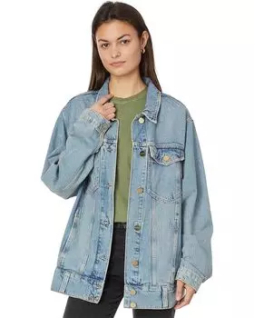 Куртка AllSaints Willow Denim, цвет Vintage Indigo