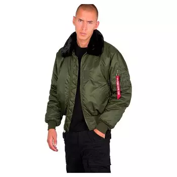 Куртка Alpha Industries B15, зеленый
