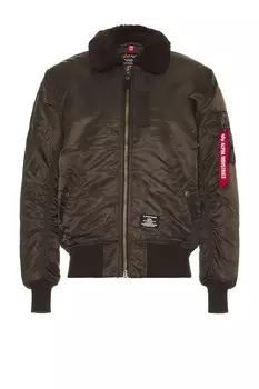 Куртка Alpha Industries B-15 Mod Flight, цвет Chocolate