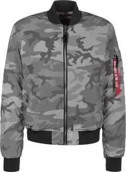 Куртка ALPHA INDUSTRIES Between-Season MA-1 VF 59, цвет Grey/Dark grey