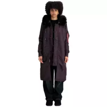 Куртка Alpha Industries Long Fishtail, фиолетовый