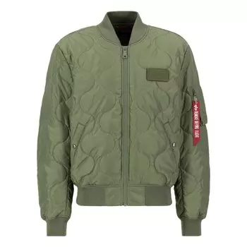 Куртка Alpha Industries Ma-1 Als Bomber, зеленый
