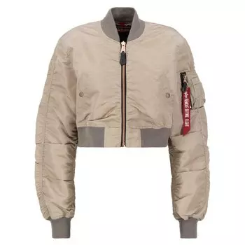 Куртка Alpha Industries Ma-1 Boxy Bomber, бежевый