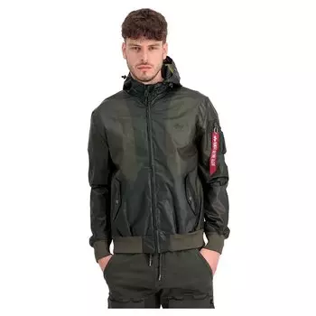 Куртка Alpha Industries MA-1 Rain, зеленый