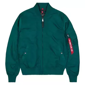 Куртка Alpha Industries MA-1 TT, зеленый