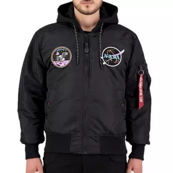 Куртка Alpha Industries MA-1 VF Dark Side Bomber, черный