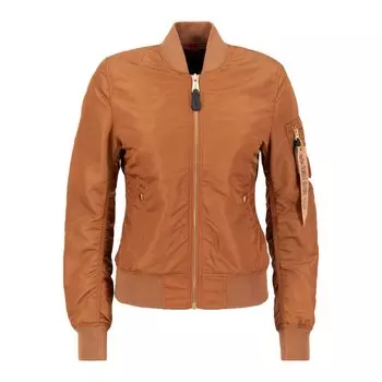 Куртка Alpha Industries MA-1 VF LW, коричневый