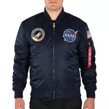 Куртка Alpha Industries MA-1 VF NASA LP, синий