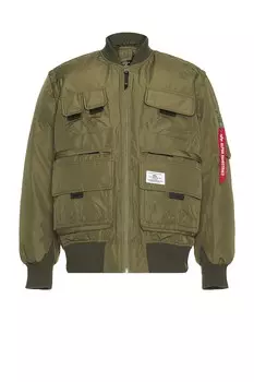 Куртка Alpha Industries Multi Pocket Flight, цвет Og-107 Green