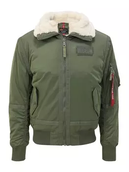 Куртка ALPHA INDUSTRIES Regular fit Between-Season, зеленый