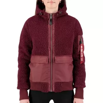 Куртка Alpha Industries Teddy, красный