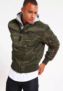 Куртка Alpha Industries, темно-зеленый