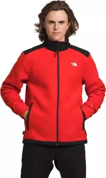 Куртка Alpine Polartec 200 Full Zip Jacket The North Face, цвет Fiery Red/TNF Black