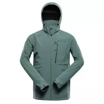 Куртка Alpine Pro Hoor softshell, зеленый