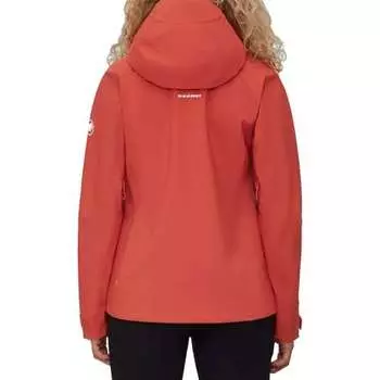 Куртка Alto Guide HS с капюшоном женская Mammut, темно-оранжевый