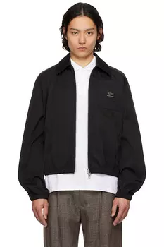 Куртка Ami' на молнии Ami Paris, черный