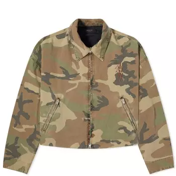 Куртка Amiri Camo Workman, цвет Green Camo
