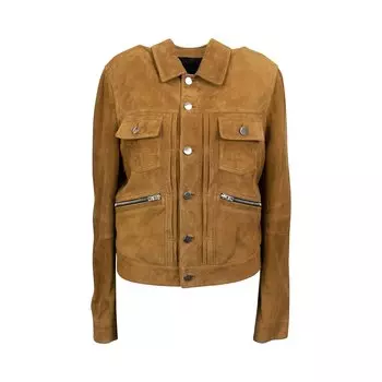 Куртка Amiri с двойным наклоном, коричневая