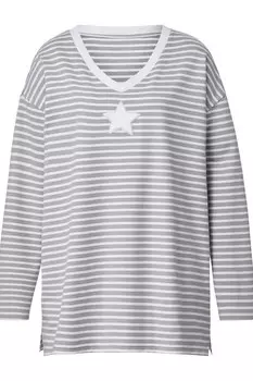 Куртка Angel of Style Sweatjacke, цвет mittelgrau