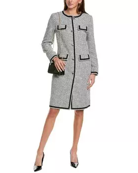Куртка Anne Klein Tweed, белый