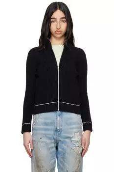 Куртка-анорак с прорезями Camionneur Mm6 Maison Margiela, черный