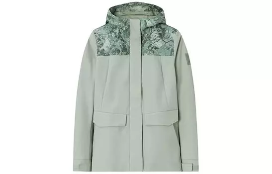 Куртка Anta x National Geographic Outdoor, женская, керамическая эмаль, зеленая