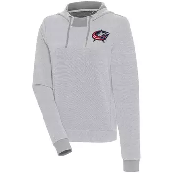 Куртка Antigua Columbus Blue Jackets, серый