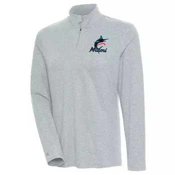 Куртка Antigua Miami Marlins, серый