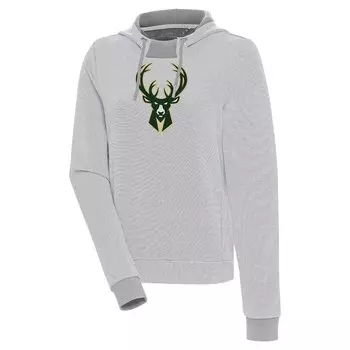Куртка Antigua Milwaukee Bucks, серый
