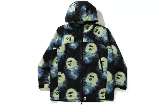 Куртка Ape Head Series для мужчин A Bathing Ape, зеленый