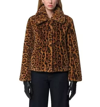 Куртка Apparis Elis с леопардовым принтом из искусственного меха, мультиколор