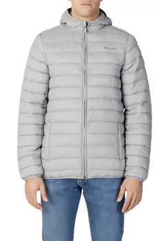 Куртка Aquascutum с капюшоном, серый