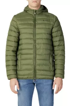 Куртка Aquascutum с капюшоном, зеленый