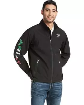 Куртка Ariat New Team Softshell Mexico, черный