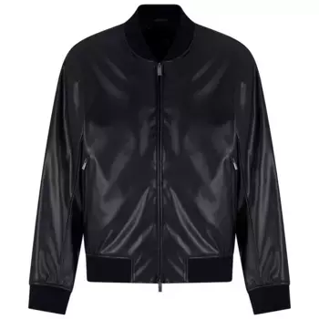 Куртка Armani Exchange XM001241_AF14863 leather, черный