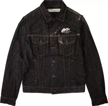 Куртка ArrSlim Denim Jacket 'Black', черный