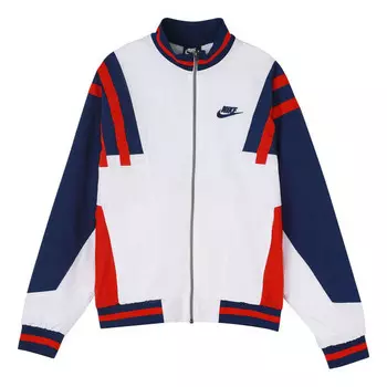 Куртка as men's sportswear re-issue jkt jacket wvn Nike, белый