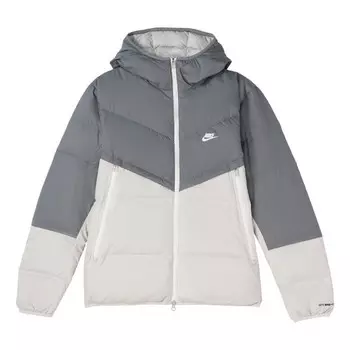 Куртка as sportswear sf windrunner hd jkt 'white' Nike, белый