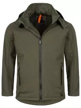 Куртка asbasiri из софтшелла Alessandro Salvarini, зеленый