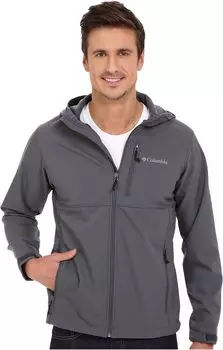 Куртка Ascender Hooded Softshell Jacket Columbia, цвет Graphite